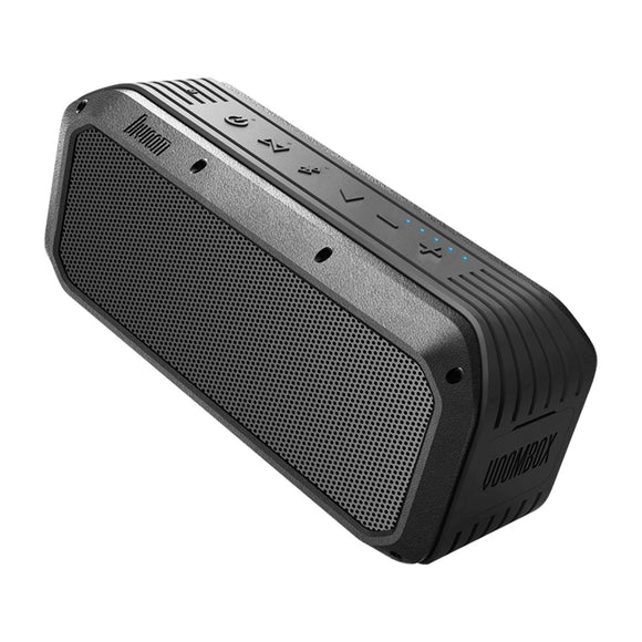 Divoom Voombox-Power-Bluetooth Portable Speaker, Powerful bass, Crystal Clear Stereo Sound, Power Bank， Wireless Range, Microphone, IPX5,