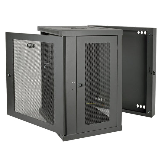 TRIPP LITE 15U Wall Mount Rack Enclosure Server Cabinet Hinged