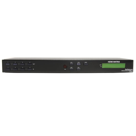 Startech.Com VS440HDMI 4X4 Hdmi Matrix Video Switch Splitter with Audio and Rs232