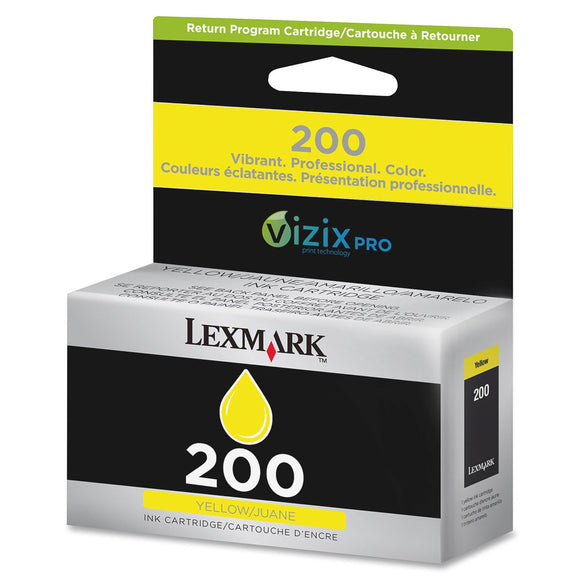 Lexmark 200 Yellow Cartridge