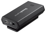Creative Sound Blaster E1 Portable Headphone Amplifier with Integrated Mic and Dual Headphone Jacks for PC and Smartphones