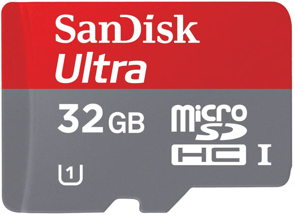 32gb Sdsdqua-032g-A11a Microsd 30mb/Sec Class10 With Adapter