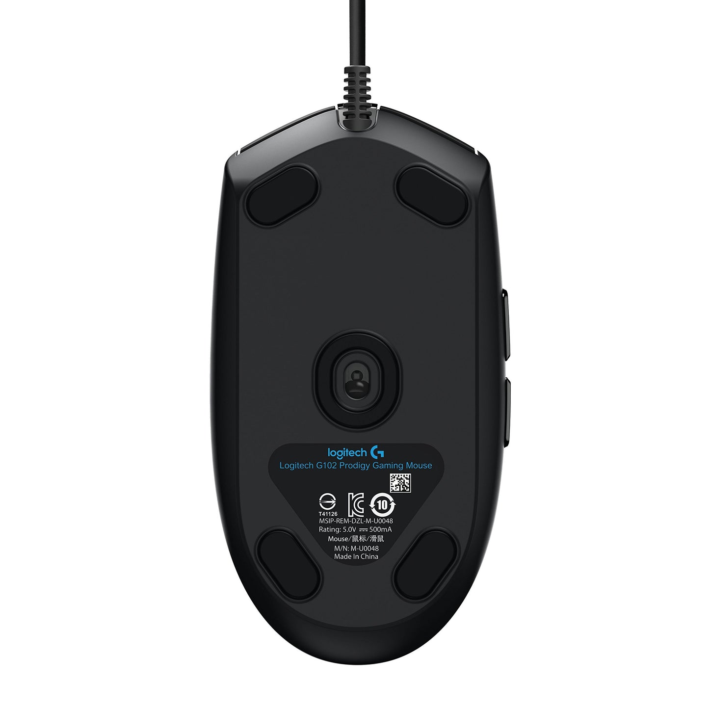 Open Box Logitech G203 Prodigy Wired Gaming Mouse, Black (910-004842)