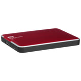 WD My Passport Ultra 500GB Portable External Hard Drive USB 3.0 with Auto and Cloud Backup, Red (WDBPGC5000ARD-NESN)