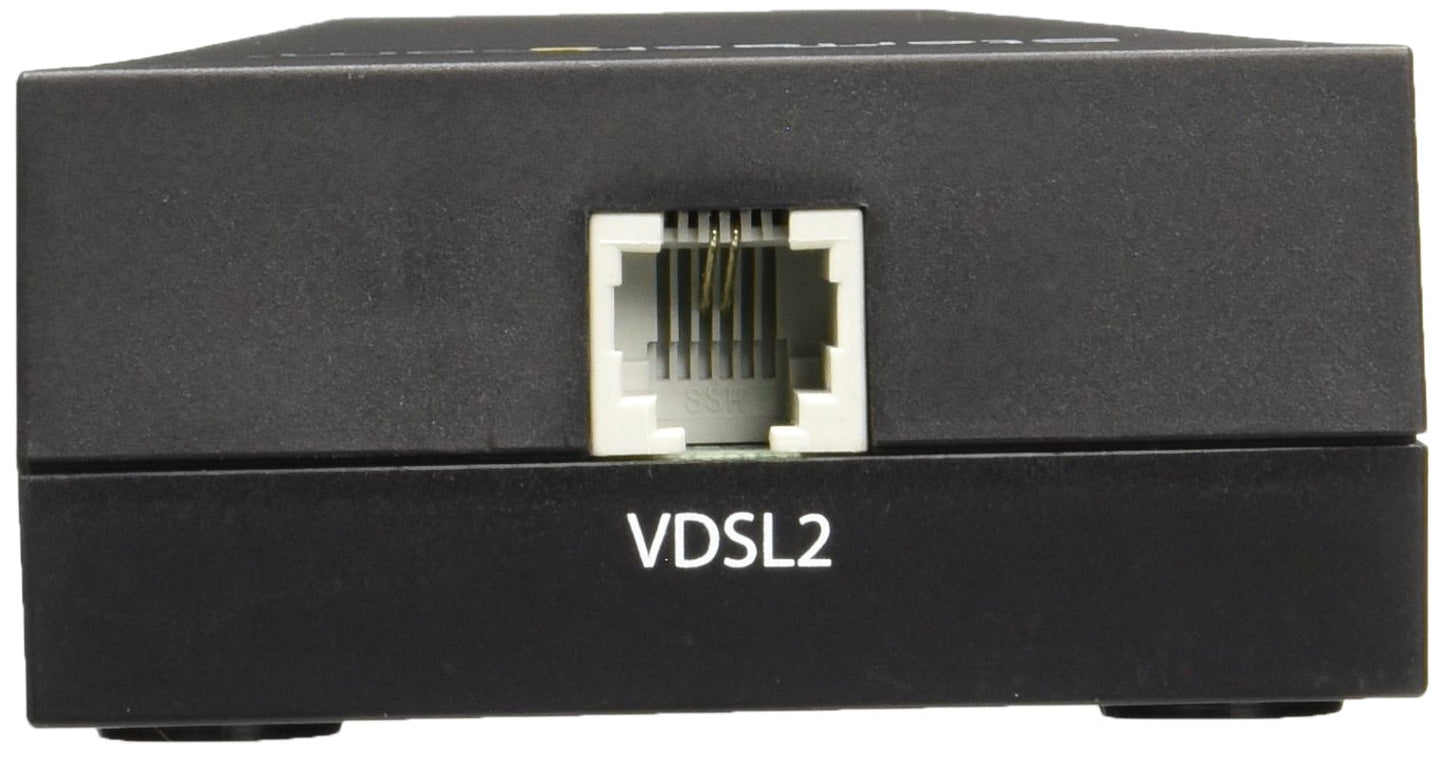StarTech.com VDSL2 Ethernet Extender Kit Over Single-Pair Wire - 10/100Mbps - 1.5km LAN Network Extender w/ ESD - Ethernet Over Phone Line (110VDSLEXT2)