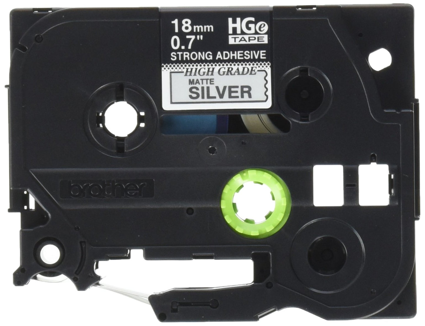 Black Matte Silver Tape