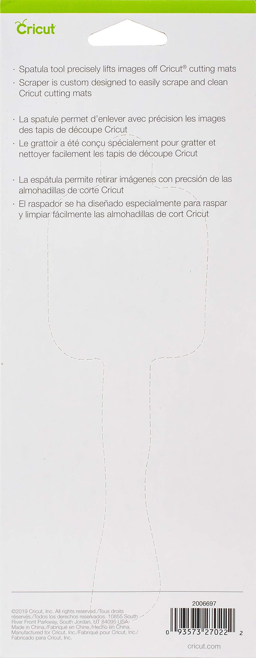 Cricut 2006697 Scraper and Spatula, Assorted