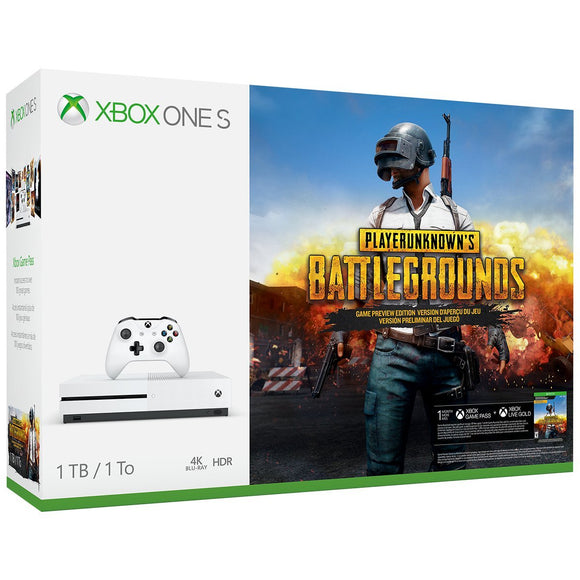 Xbox One S 1TB Console - PLAYERUNKNOWN'S BATTLEGROUNDS Bundle [Discontinued]