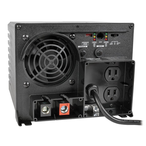 Tripp Lite APS750 750W 12V DC to AC Inverter with Automatic Line-to-Battery 20-Amp Charger