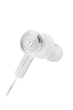 Monster MH Cly IE WHCR BT WW Clarity HD in-Ear Bluetooth Headphones - White and Chrome