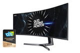 Samsung LC49RG90SSNXZA 49" QLED 120Hz HDR1000 WQHD Curved Super Wide 32:9 Gaming Monitor