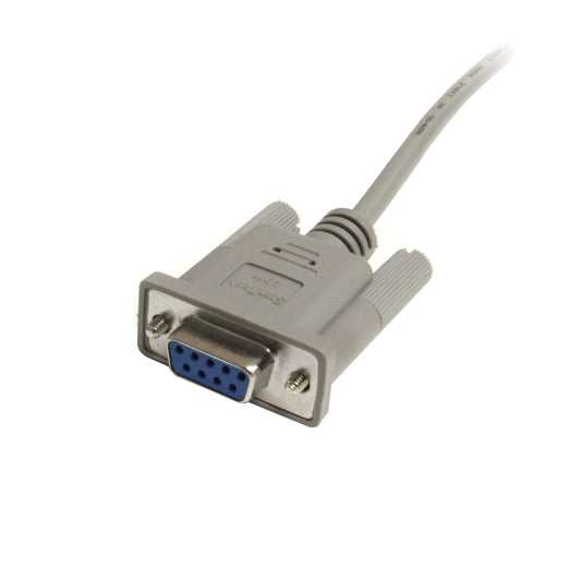 StarTech.com 6 ft Straight Through Serial Cable - DB9 F/F - Serial cable - DB-9 (F) to DB-9 (F) - 6 ft - MXT100FF