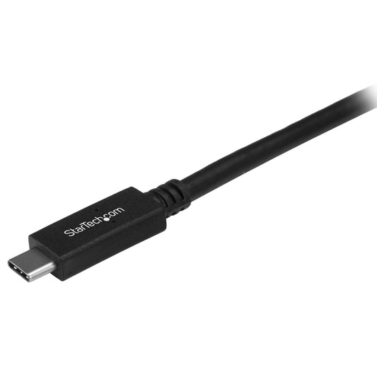 STARTECH USB31CC1M USB C Cable, 3 ft/1m, 10 Gbps, 4K, USB-IF, Charge and Sync, USB Type C to Type C Cable