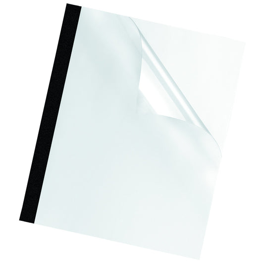 Fellowes Binding Thermal Presentation Covers, 1 Inch, Black, 240 sheets (5257001)