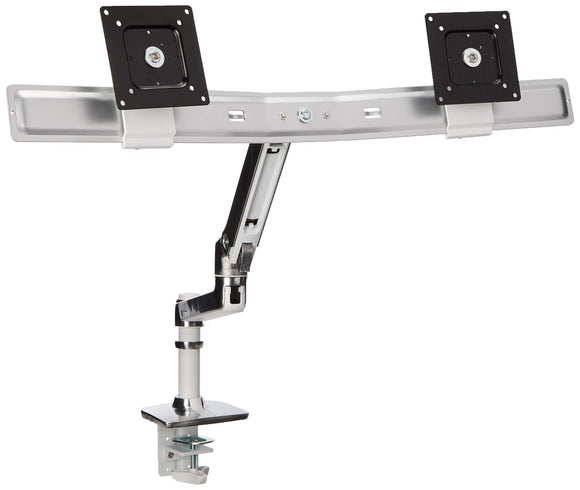 Ergotron LX Desk Mount Dual Direct Arm in Polished Aluminum 45-489-026