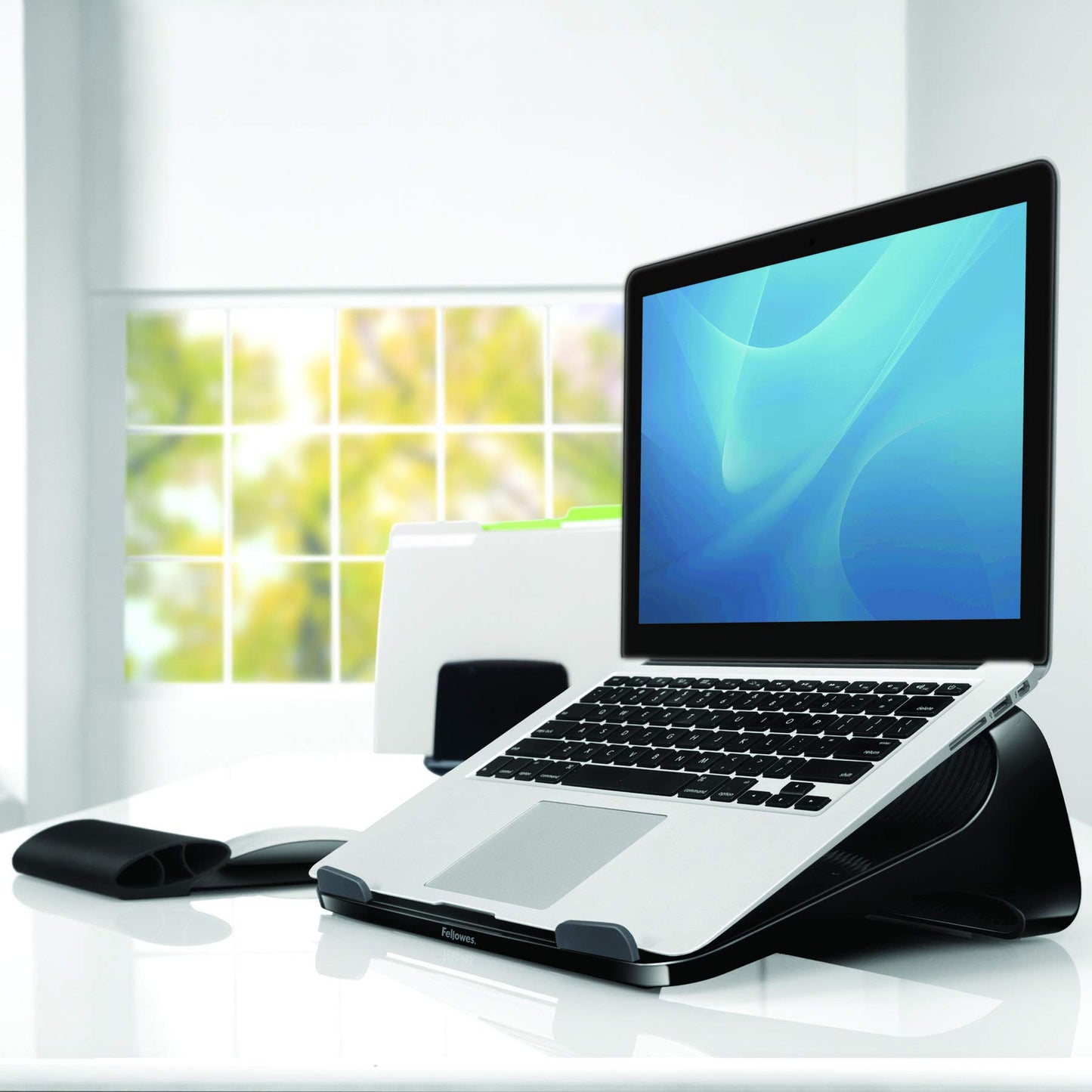 Fellowes I-Spire Series Laptop Lift, Black (9472403)