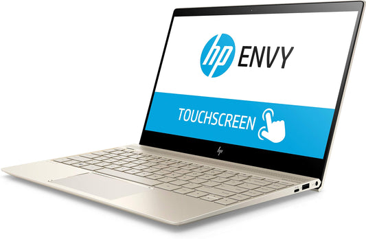 Hewlett Packard 1WP61UA#ABL Envy 13.3" Touch Laptop 13-ad110ca, Core i5-8250U, 8 GB LPDDR3, 256GB SSD, Windows 10 Home, Gold