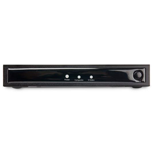 StarTech.com S-Video or Composite to HDMI Converter with Audio - 720p - NTSC & PAL - Analog to HDMI Upscaler - Mac & Windows (VID2HDCON2)