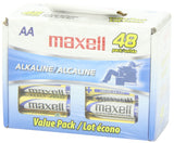 Maxell LR6 AA Cell 48-Pack Box Battery (723443)