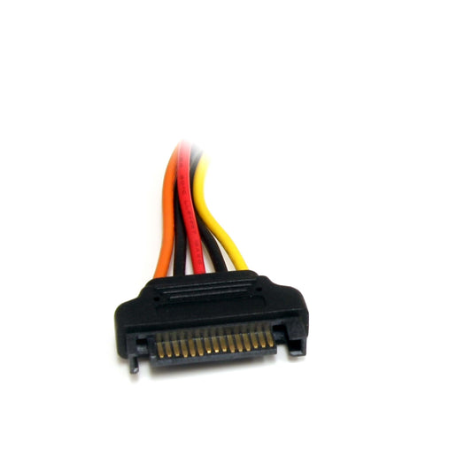 StarTech.com SATAPOWEXT8 8-Inch 15-Pin SATA Power Extension Cable