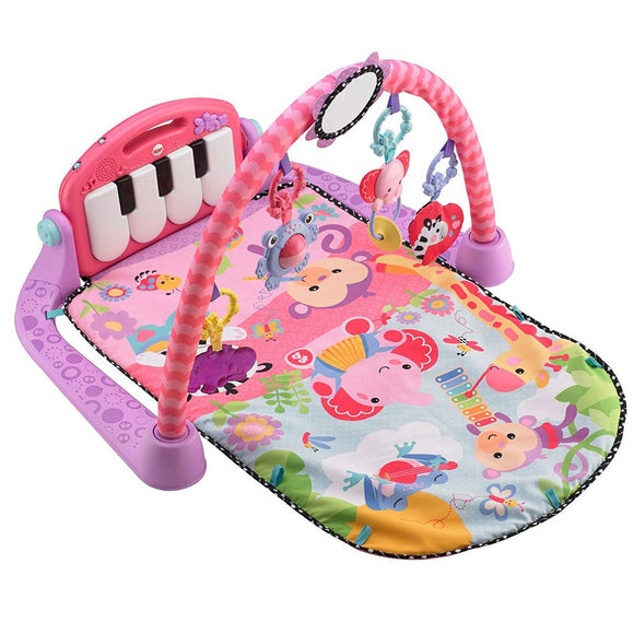 Fisher-Price Kick and Play Piano Gym, Pink