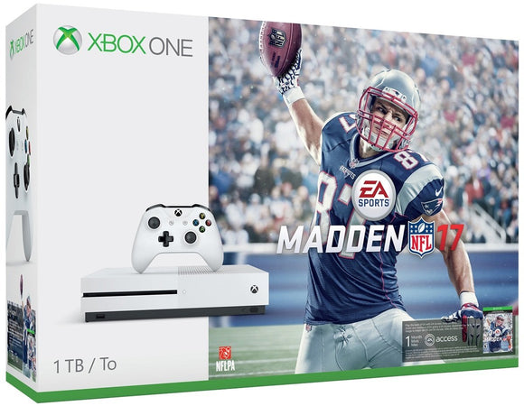 Xbox One S 1TB Console - Madden NFL 17 Bundle [Discontinued]