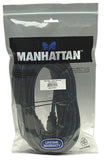 Manhattan High Speed HDMI Cable, HDMI Male to Male, Shielded, 1m, 33-Feet (Black)