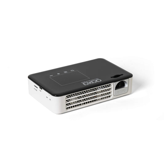 AAXA P300 Neo Smart Android Mini Pico Projector with Battery - Native HD Portable Wireless LED DLP Projector Support 1080p, WiFi Bluetooth HDMI USB Smartphone Mirror, for Business and Home Theater