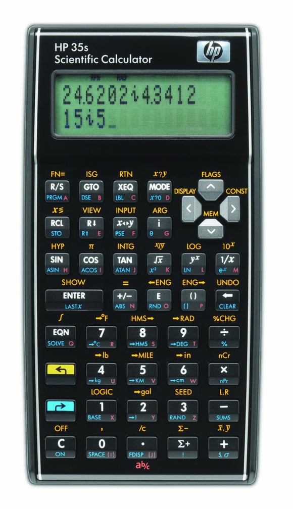 HP 35S 35S Programmable Scientific Calculator, 14-Digit LCD