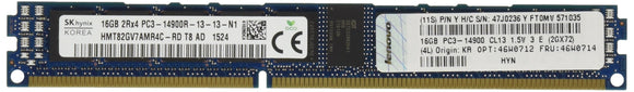 16GB PC3-14900 CL13 ECC DDR3 1866MHZ VLP RDIMM 2RX4 1.5V