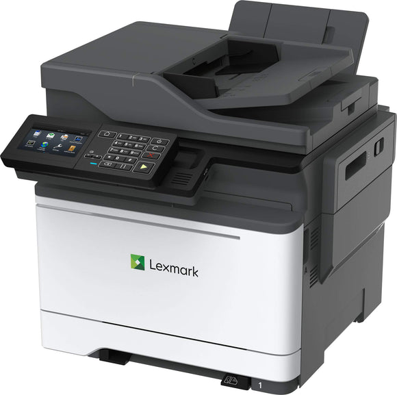 LEXMARK MC2640adwe Multifunction Color Laser Printer with Duplex Printing, 40 Ppm, White/Gray