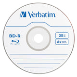 Verbatim BD-R 25GB 6X Blu-ray Recordable Media Disc - 3 Disc Jewel Case Box