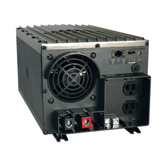 Tripp Lite PV2000FC Industrial Inverter 2000W 12V DC to AC 120V RJ45 5-15R 2 Outlet