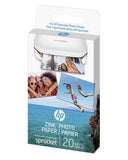 HP Zink(R) Sticky-Backed Photo Paper, 2x3, 20 Sheets Discontinued by Manufacturer