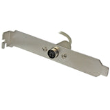 StarTech.com 6 Pin MiniDIN PS/2 Mouse Slot Plate Bracket - PS/2 panel - PS/2 (F) to 10 pin IDC (F) - 6 in - beige - PLATE6F