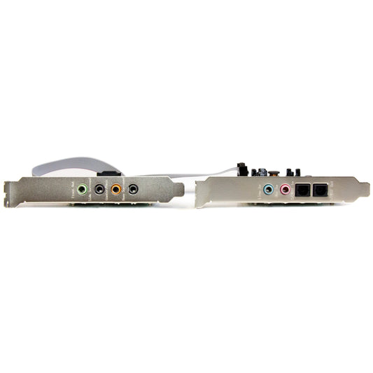 STARTECH 7.1 Channel Sound Card, PCI Express, 24-bit, 192KHz, SPDIF Digital Optical and 3.5mm Analog Audio