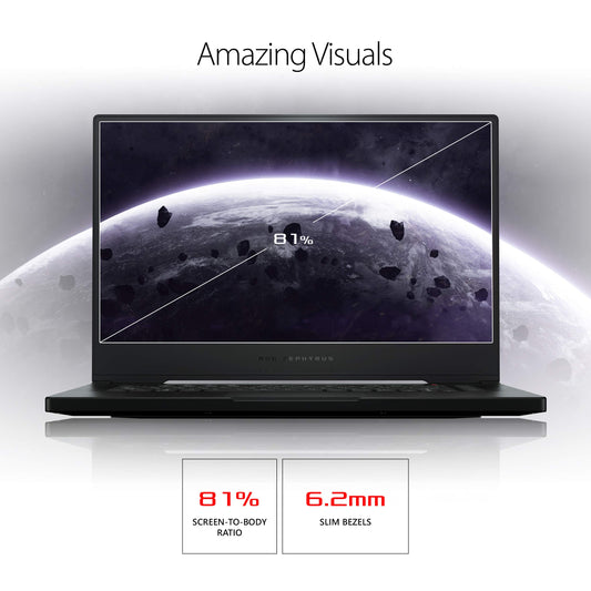 Asus 15.6 Inch Intel Core i7-9750H 2.6GHz/ 16GB DDR4/ 512GB SSD/NVIDIA RTX 2060/ USB3.1/ Windows 10 64Bit (Metallic Black)/ GX502GV-PB74