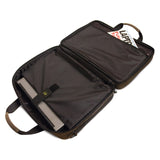 MobileEdge 16/17-Inch Canvas Eco Briefcase Mac, Black (MECBC1)
