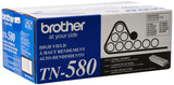 Brother TN580 Genuine Black Toner Cartridge