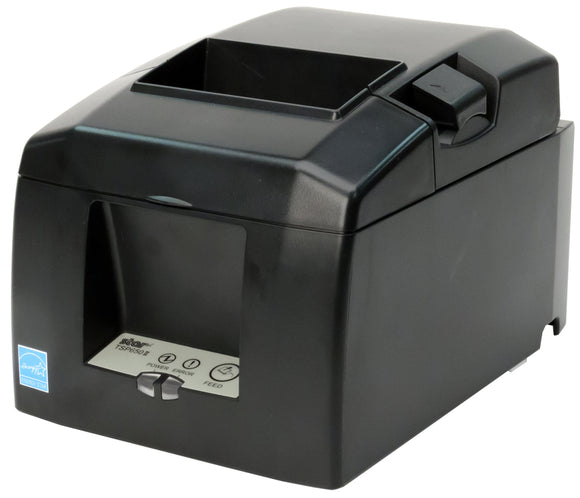 Star Micronics TSP654IIC Parallel Thermal Receipt Printer with Auto-Cutter and External Power Supply - Gray