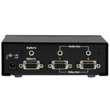 StarTech.com 2 Port High Resolution VGA Video Splitter with Audio - 400 MHz (ST122PROA)