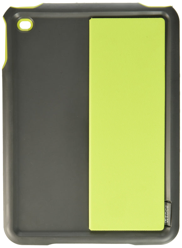M-Edge Kid-Friendly Shockproof Cell Phone Case for Apple iPad Air 2 - Grey with Lime