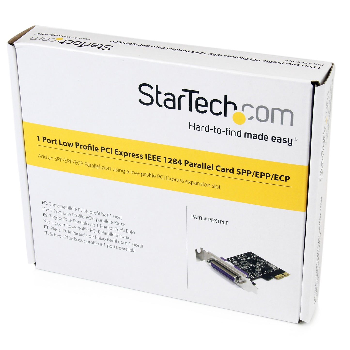 Startech.Com PEX1PLP 1 Port PCi Express Low Profile Parallel Adapter Card