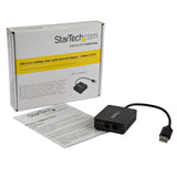 StarTech.com US100A20FXSC USB to Fiber Optic Converter, 100BaseFX SC, MM, Windows/Mac/Linux, USB to Ethernet Adapter, Network Adapter