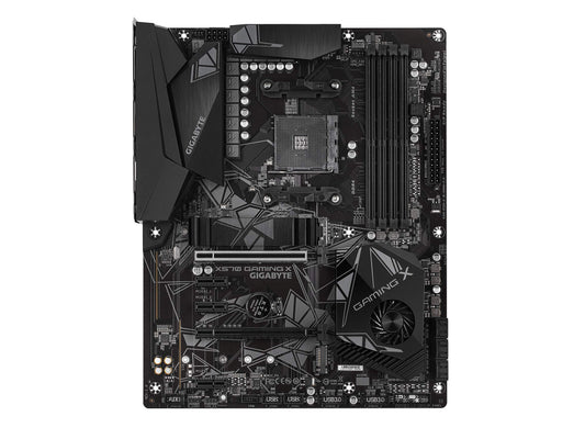GIGABYTE X570 Gaming X (AMD Ryzen 3000/X570/ATX/PCIe4.0/DDR4/USB3.1/Realtek ALC887/HDMI 2.0B/RGB Fusion 2.0/Realtek GbE 8118 LAN/Gaming Motherboard)