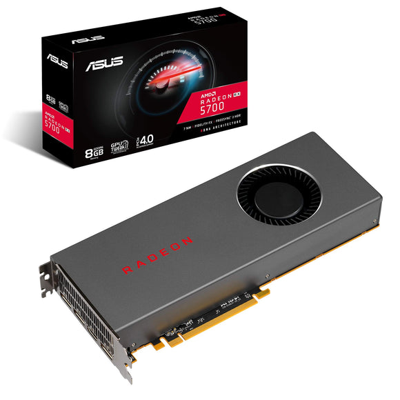 Asus AMD Radeon Rx 5700 PCIe 4.0 VR Ready Graphics Card with 8GB GDDR6 Memory and Support for up to 6 Monitors (RX5700-8G)