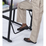 Safco Products 1201BE Alphabetter Stand-Up Desk with Swinging Footrest Bar