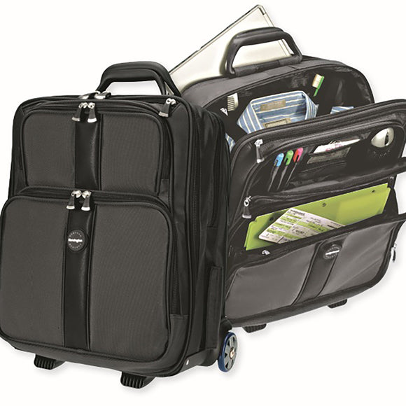Kensington 62903 Contour Overnight Roller Suitcase and Notebook Carrying Case