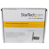 STARTECH ST1000BT32 1 Port PCI 10/100/1000 32 Bit Gigabit Ethernet Network Adapter Card