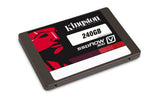 Kingston Digital 7mm Height 240 GB SSDNow V300 SATA 3 2.5 with Adapter Solid State Drive, SV300S37A/240G